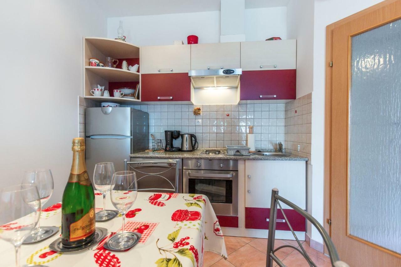 Apartment Jasna With Breathtaking Sea View, Terrace And Free Parking Hreljin Dış mekan fotoğraf