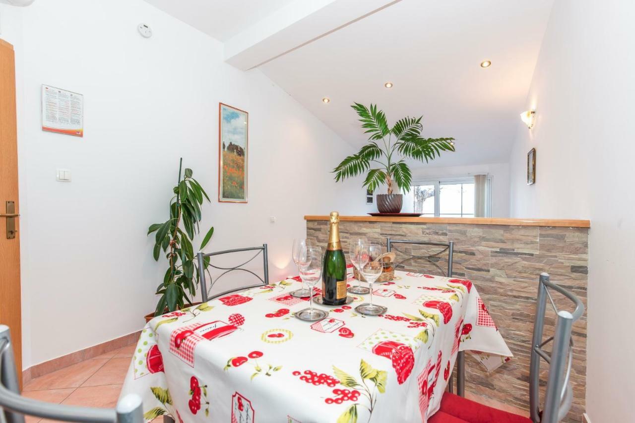 Apartment Jasna With Breathtaking Sea View, Terrace And Free Parking Hreljin Dış mekan fotoğraf